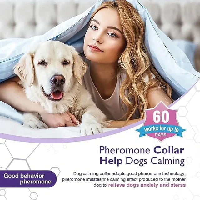 3/4 Pc Dogs Calming Pheromone Collar